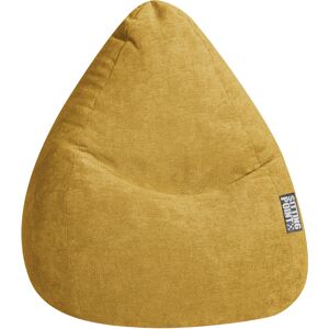 Sitting Point Pouf Alfa XL Moutarde Jaune 70x110x70cm