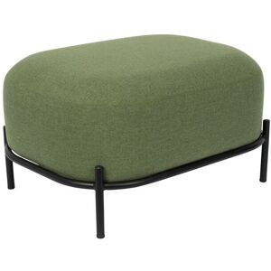 White label Pouf en tissu vert