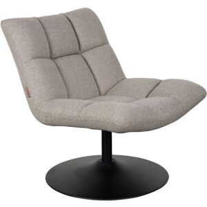 Dutchbone Fauteuil lounge en tissu gris - Publicité