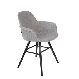 Zuiver Fauteuil design tissu gris - Publicité