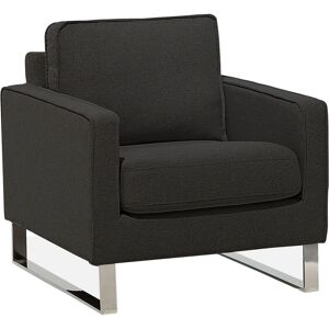 Beliani Fauteuil gris graphite - Publicité