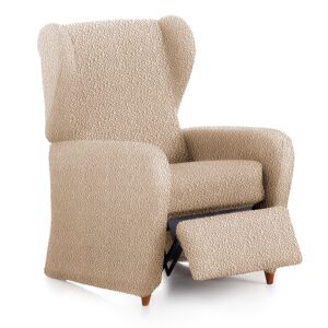 Eysa Housse de fauteuil relax extensible beige 60 - 85 cm
