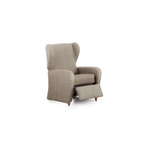 Eysa Housse de fauteuil relax extensible taupe 60 - 85 cm