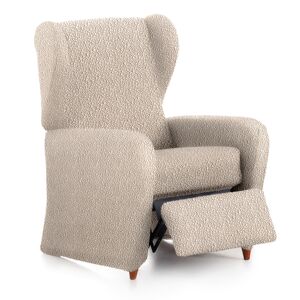Eysa Housse de fauteuil relax extensible écru 60 - 85 cm