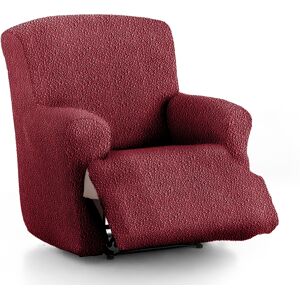 Eysa Housse de fauteuil relax XL extensible Bordeaux 60 - 110 cm Rouge 110x120x60cm