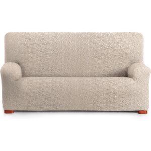 Eysa Housse de canapé 4 places extensible écru 210 - 290 cm Beige 290x120x210cm