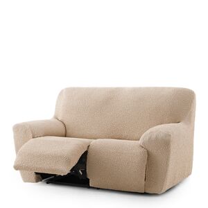 Eysa Housse de canapé 3 places relax extensible beige 200 - 260 cm