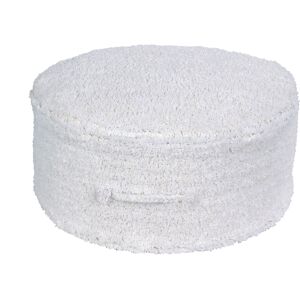 Lorena Canals Pouf coton ivoire 20xØ50