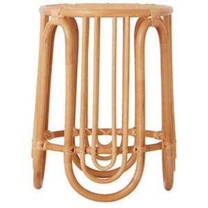 Tabouret en rotin Ø32xH44cm