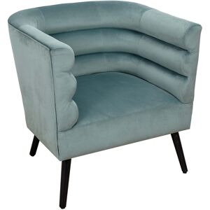 The Home Deco Factory Fauteuil vert de gris