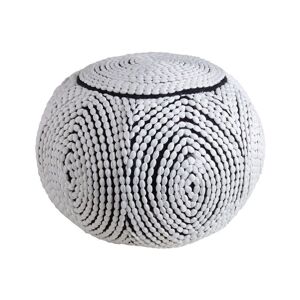 Aubry Gaspard Pouf boule en polyester