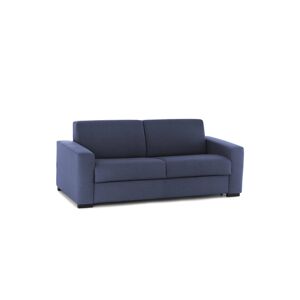 Talamo Italia Canape lit 2 places en tissu bleu 160x95 cm