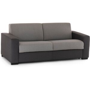 Talamo Italia Canape lit 2 places en tissu gris, anthracite 160x95 cm