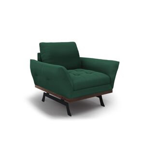 CXL by Christian Lacroix Fauteuil 1 place en tissu structure vert