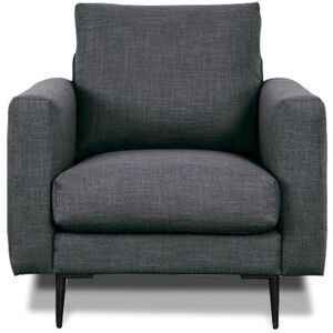 Maison Aubertin Fauteuil 1 place tissu gris fonce