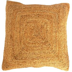 Decoclico Coussin carre en jonc de mer 60 x 60 cm Beige 60x0x60cm