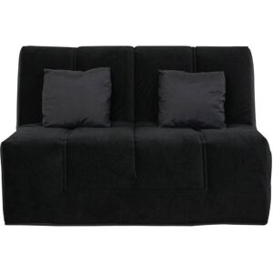 Relaxima Banquette BZ LOS ANGELES 140x190, matelas Dunlopillo, angel noir