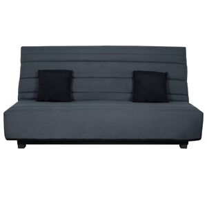 Relaxima Banquette CC ORLANDO 130x190, matelas Dunlopillo, gris Gris 98x102x98cm