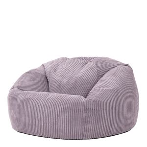 Icon Pouf velours côtelé violet lavande Violet 85x50x85cm