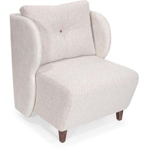 Ametto Fauteuil en bois blanc