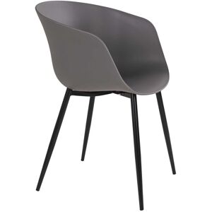 House Nordic 2 Fauteuils en polypropylène gris RODA