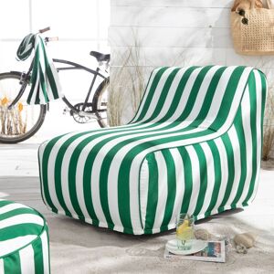 Today Fauteuil gonflable en Polyester Vert 90x600 cm