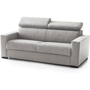 Talamo Italia Canape lit 2 places en tissu gris