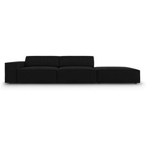 Micadoni Home Canape 3 places en velours noir