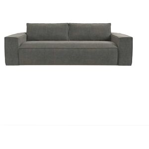 Sia Home Canape convertible express dunlopillo velours gris graphite 160cm