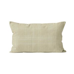 Coast And Valley Coussin tartan en velours Vert 40x67cm