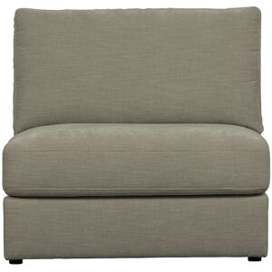 Fauteuil en tissu gris Gris 98x85x90cm