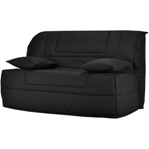 CAMIF Banquette BZ avec matelas Bultex noir 140 x 190 cm