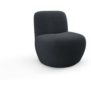 Sia Home Fauteuil pivotant en bouclette gris anthracite - Publicité