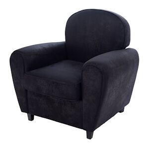 Fauteuil club noir -  Autre Cuir Amadeus 86x82 cm - Publicité