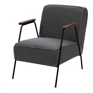 Fauteuil Huggy uni gris -  Autre Tissu Amadeus 60x76 cm - Publicité