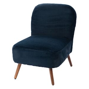 Fauteuil bucolique luxe bleu -  Autre Tissu Amadeus 80x69 cm - Publicité