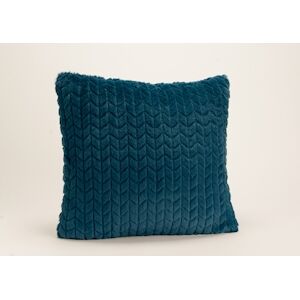 Coussin bleu nuit chevron 40x40 cm -  Carré Polyester Amadeus 40x40 cm - Publicité