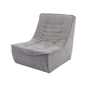 AMADEUS Fauteuil Lima gris - Autre Tissu Amadeus 83x103 cm