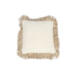 Bazar Bizar - Housse De Coussin - Saint Tropez - Blanc Naturel - 40x40