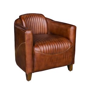 Fauteuil aviateur cuir