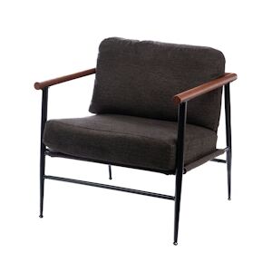 AMADEUS Fauteuil Tamara marron - Autre Tissu Amadeus 78.5x80.5 cm