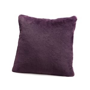 AMADEUS Coussin Luxe 50x50 cm prune - Violet Carré Polyester Amadeus 50x9 cm