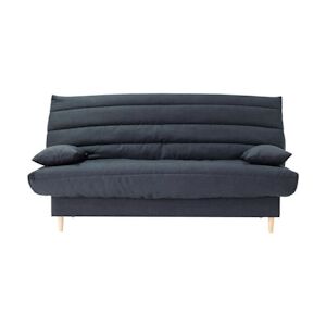 Clic clac 3 places LIV 20 - Tissu Soro gris - Couchage 125x190 cm - Avec coussins - L193 x P95 x H93 cm AUCUNE