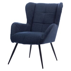 Fauteuil Bleu -  Autre Tissu Amadeus 82x72 cm - Publicité