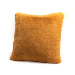 AMADEUS Coussin Luxe 50x50 cm curry - Jaune Carré Polyester Amadeus 50x9 cm