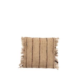 Bazar Bizar - Housse De Coussin - Oh My Gee - Noir Beige - 40x40