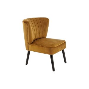 France Mobilier CHR Fauteuil Gabin Gold, 76 X 40 X 64 cm, France Mobilier Chr