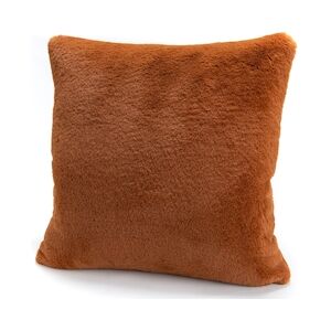 AMADEUS Coussin Luxe marron 50x50 - Carré Polyester Amadeus 50x9 cm