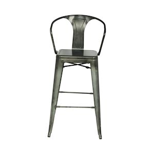 Halenbeeks Fauteuil de bar Iron métal acier