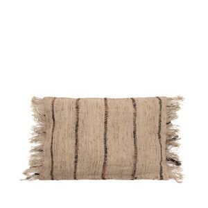 Bazar Bizar - Housse De Coussin - Oh My Gee - Beige Noir - 30x50